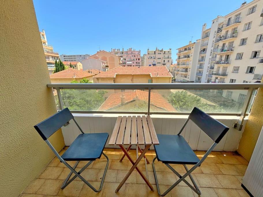 Appartement 2P Terrasse - Clim 尼斯 外观 照片