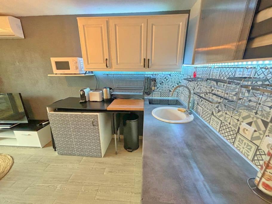 Appartement 2P Terrasse - Clim 尼斯 外观 照片